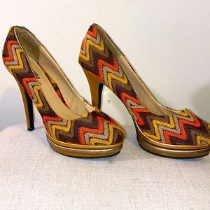 Fall Multi-Color Heels